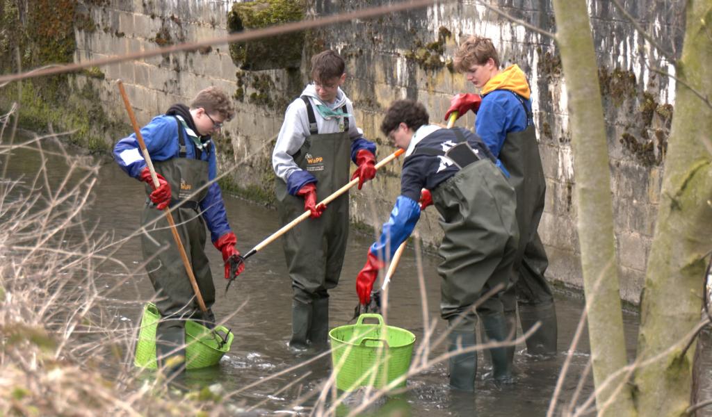 Soignies : opération Rivière Propre