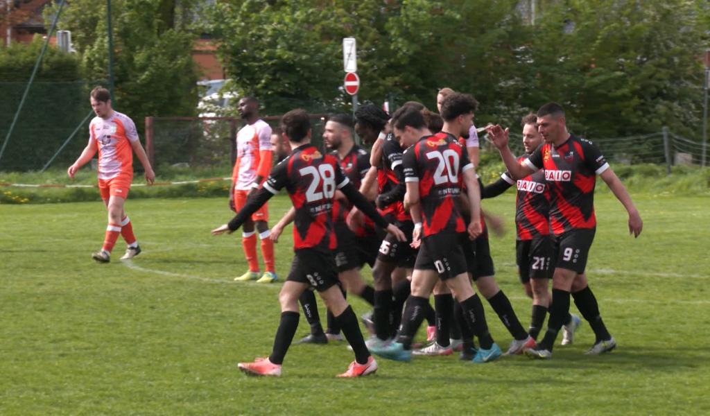 P1 : Houdeng accroche Néchin