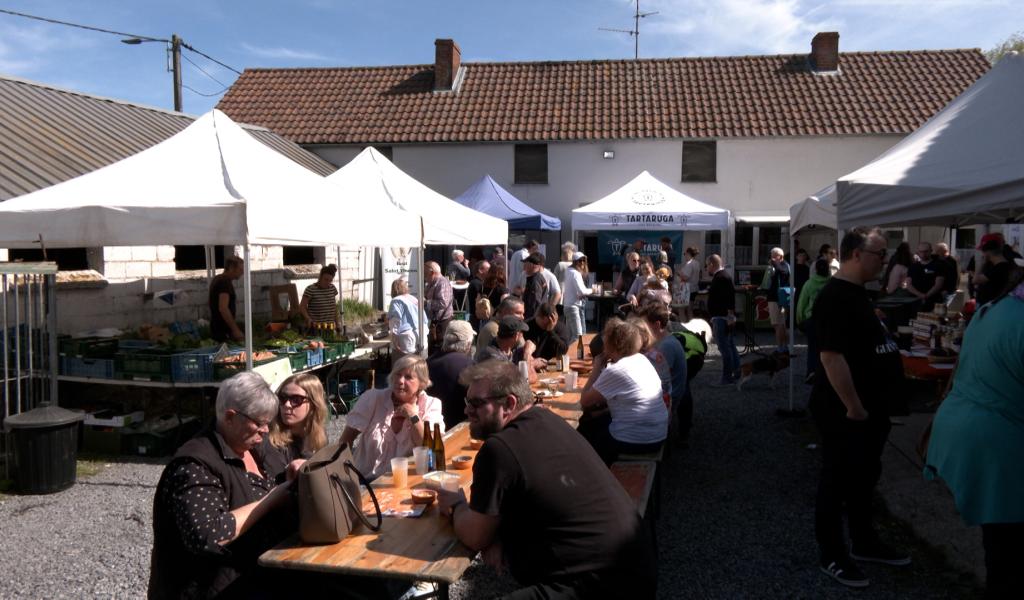 Le lancement du rendez-vous en terre agricole à Naast