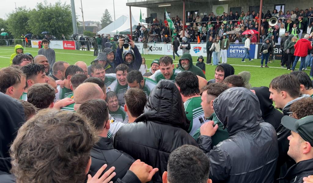Soignies : Ambiance après la victoire du RCS en demi-finale