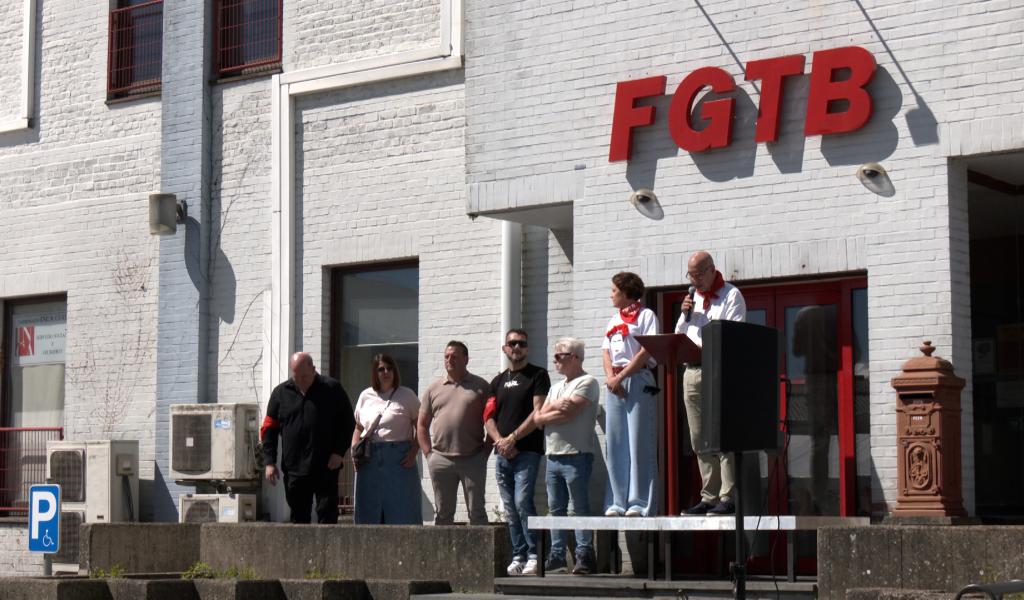 FGTB Centre : un 1er mai sous le signe de lutte contre le gouvernement Arizona