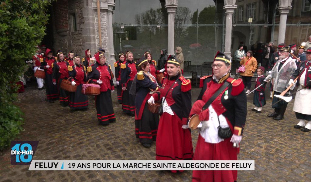 19 ans pour la Marche Sainte Aldegonde de Feluy