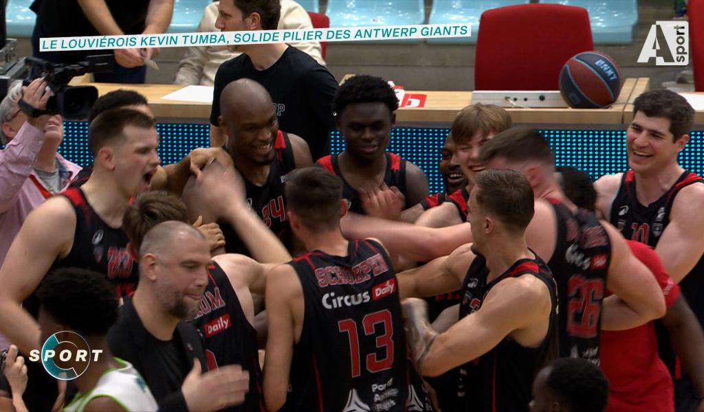 Basket : Kevin Tumba, pilier des Giants vise désormais le titre belge