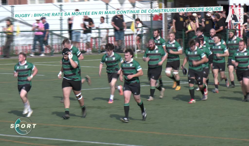 Rugby : Binche perd sa finale mais retrouve un groupe soudé