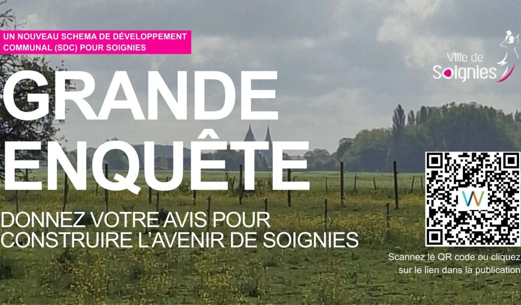 Soignies : une enquête citoyenne pour imaginer le futur de l'entité