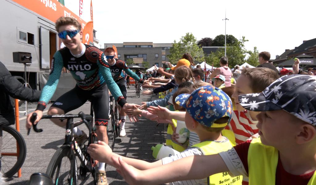 Manage a accueilli le grand départ du Tour de Wallonie