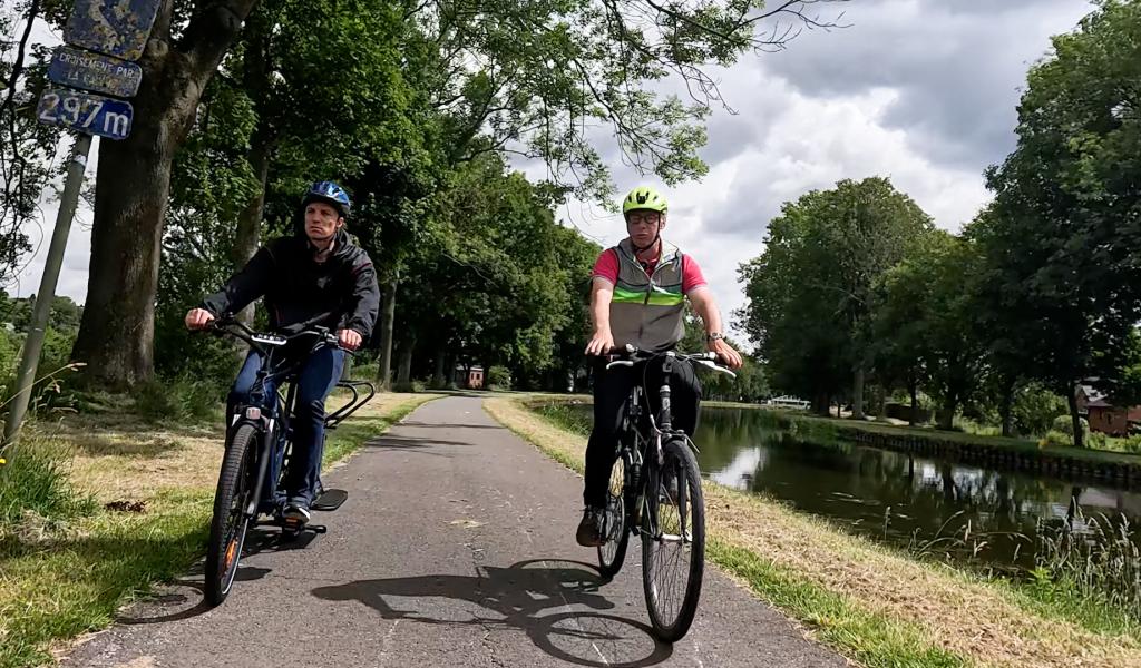 Série de l'été: à vélo le long du Canal du Centre Historique