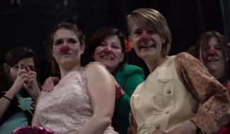 Inauguration du théâtre : immersion dans l'atelier clowns