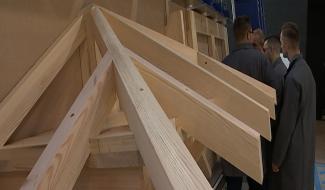 Morlanwelz: nouveau Centre de Technologies Avancées "charpentes et ossatures bois"