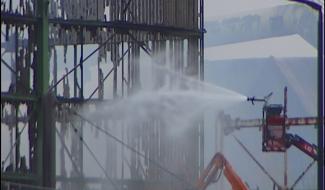 La Louvière: incendie chez NLMK