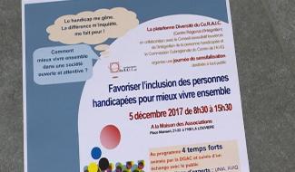 La Louvière : une journée de réflexion et d'échange à propos du handicap