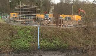 Boussoit : un collecteur d' eaux usées, vive l'eau claire 