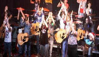 La Louvière : beau succès pour la 6ème édition de "La Mère Noël est une Rockeuse"