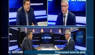 La Louvière: Benoît Debande, directeur des hôpitaux de Jolimont-Lobbes: invité du Septième (14 janvier 2018)