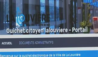 La Louvière : découverte du e-guichet