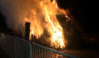 Chaussée-Notre-Dame-Louvignies : souper aux boudins et grand feu en toute convivialité