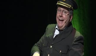 Binche: spectacle "Lamy ne fait pas le moine"
