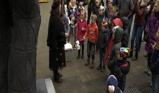 Binche: jeu de piste avec le musée du masque et l office du tourisme 