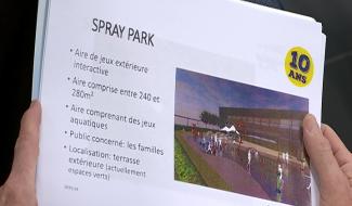 La Louvière : Un Spray Park au point d'eau