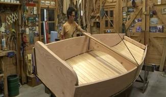 Seneffe : des barques "à l'ancienne" à l'Atelier du Rivage