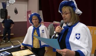 Fayt-lez-Manage: 5eme intronisation de la Confrérie de l Escaille