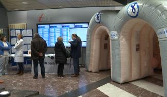 La Louvière : Mars Bleu au CHU Tivoli