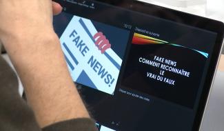 Morlanwelz : "Kiosque contre Fake News" 