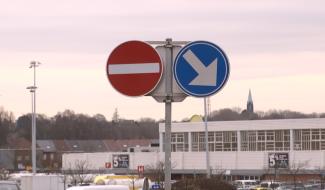La Louvière: la ville s'attaque au rond point Cora