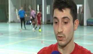 Futsal : Miguel Caballero international belge