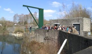 Ecaussinnes: découverte de la carrière Goffart