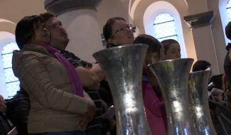 Soignies : la messe chrismale du diocèse de Tournai