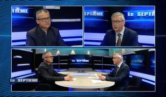 Centre: Danny Rossens, président de la CCIH, est l invité du Septième (08 avril 2018)