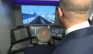 Visite de Charles Michel chez Alstom