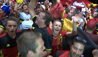 Les supporters de la région en Russie