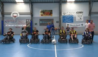 Foot-Fauteuil : Belgique-Tunisie avec les Mecs 