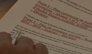 Estinnes: rapport du Plan de Cohésion Sociale et mobilité