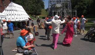 Week-end au bord de l'eau et sous le soleil à Strépy Bracquegnies