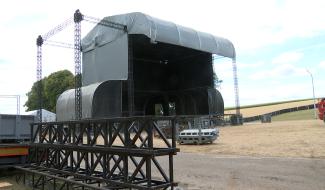 Ronquières: préparatifs de l'édition 2018 du festival