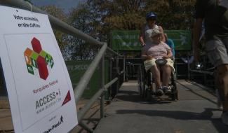 Ronquières :  un festival labellisé ouvert aux moins valides