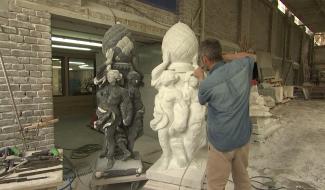 Un sculpteur de Soignies pour le perron liégeois