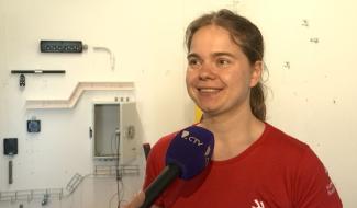 Dinant : Fabienne Chartier se prépare pour l'Euroskills 2018