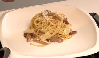 Les pâtes à la "carbonara" façon Zio