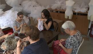 Décrocher La Lune : confection des costumes