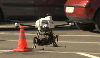 La zone de police de La Louvière a un drone