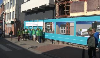 Elections 2018: action des Ecolo à La Louvière