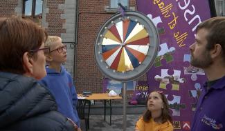 Soignies : les candidats d'Ensemble jouent sur la  braderie