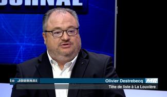 La Louvière : Olivier Destrebecq réagit suite aux départs de deux élus du MR