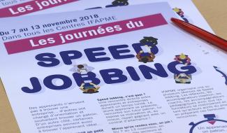 Braine-le-Comte : stagiaires et patrons en mode "speed jobbing"