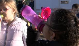 Saint-Vaast : que de l eau à l école