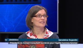 Invitée : Géraldine Dujardin, conseil consultatif pour l égalité Homme-Femme